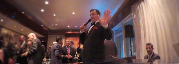 Rat Pack crooner Frank Lamphere for your Christmas-Holiday party